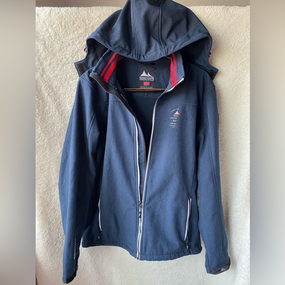 NORD CAPE
Mens Softshell Jacket (Navy Blue) Large